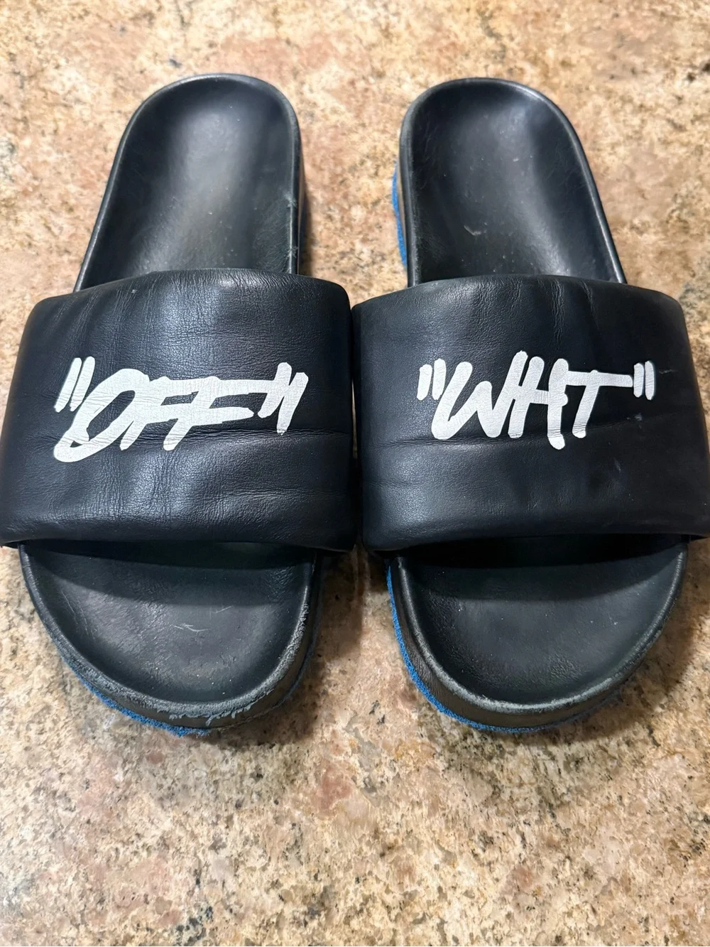 Off-White Slides Black off wht Men’s size 42/9